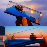 Titanic Cruise Iceberg Fluid Liquid Wave Toy